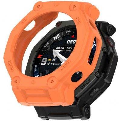 VSECHNONAMOBIL 124624 TPU HALF COVER Kryt pro Amazfit T-Rex 3 Pro 48mm oranžový – Zboží Živě