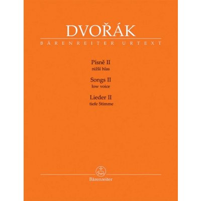 Dvořák Antonín Písně II pro nižší hlas – Hledejceny.cz