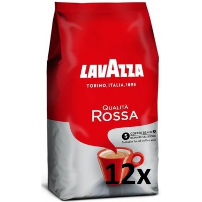 Lavazza Qualita Rossa 12 x 1 kg – Zboží Mobilmania