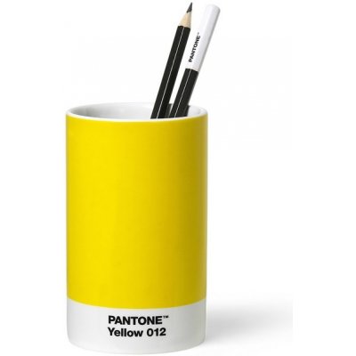 PANTONE Keramický stojan na ceruzky - Yellow 012 - PANTONE – Zboží Mobilmania