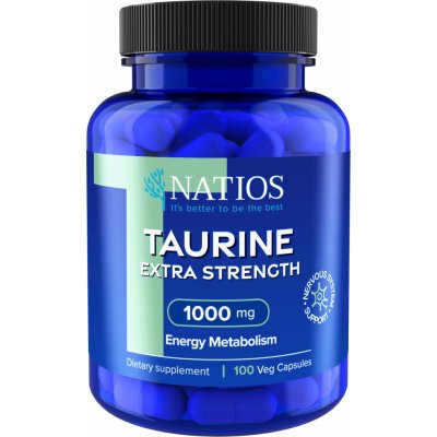 Natios Taurine Extra Strength 1000 100 kapslí – Sleviste.cz