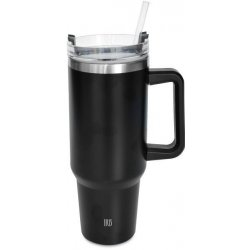 Iris Barcelona Tumbler s brčkem 1,2 l černý