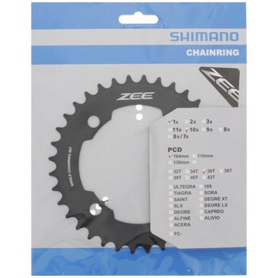 SHIMANO převodník - ZEE M640 36 - černá – Hledejceny.cz