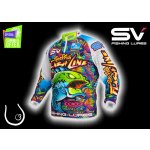 SV Fishing Lures Rybářský závodní dres FLASH LINE – Zboží Dáma