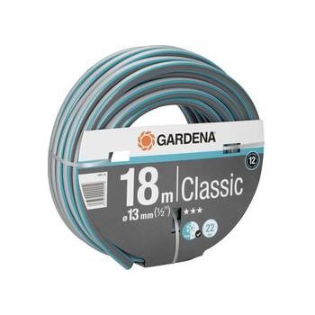 GARDENA Classic, 18001-20, 18 m, Ø 13 mm, šedá/oranžová