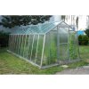 Skleníky, fóliovníky, pařeniště Gutta Gardentec Glass Hobby H 760 5,95 x 2,47 m sklo 4 mm 100000022