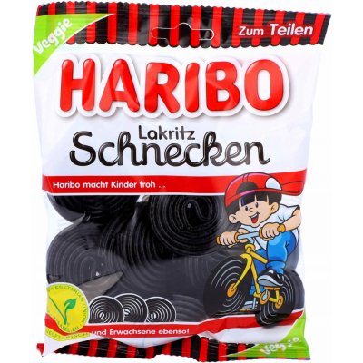 Haribo Lékořícoví šneci 175 g – Zboží Dáma