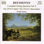 Ludwig van Beethoven - Complete String Quartets Vol. 9 - Op. 135 In F Major - Op. 131 In C Sharp Minor CD – Hledejceny.cz