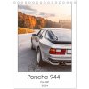 Kalendář Porsche 944 Fine Art Wand DIN A4 hoch CALVENDO Monats 2024