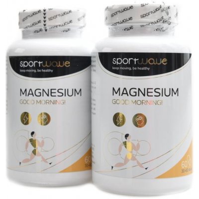 Sportwave 2x Magnesium good morning malate 60 kapslí – Hledejceny.cz