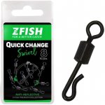 ZFISH Obratlík Quick Change Swivel Matt vel. 12 10 ks – Hledejceny.cz