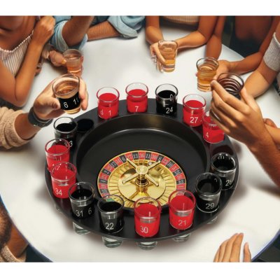 Alkoholová alkoholická Ruleta hra víno pico alkohol hry zábava – Sleviste.cz