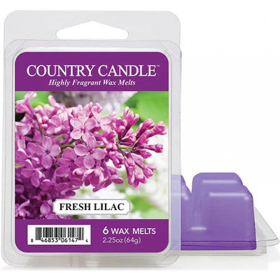 Country candle Fresh Lilac Vonný Vosk, 64g