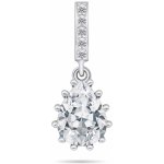 Brilio Silver Třpytivý stříbrný přívěsek se zirkony PT59W – Zboží Dáma