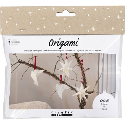 Creativ Company Kreativní sada Origami holubice a hvězdy – Hledejceny.cz