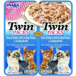 Twin Packs Tuna & Chicken in Scallop Broth 2 x 40 g – Sleviste.cz