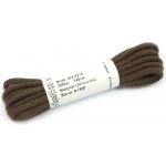 Tkaničky bavlněné kulaté silné 140 cm - hnědé 4250175 – Zboží Dáma