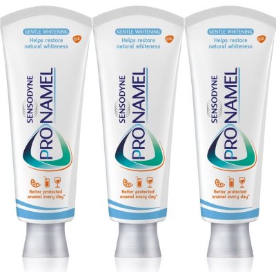 Sensodyne Pro-Namel Whitening 3 x 75 ml – Zbozi.Blesk.cz