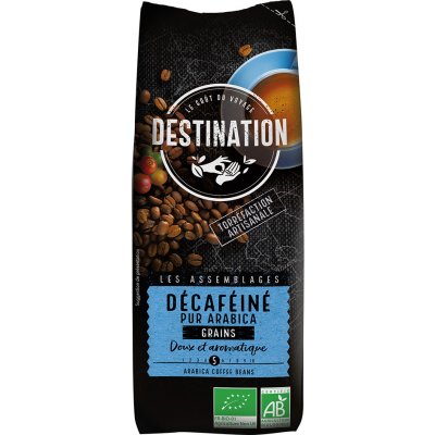 Bezkofeinová Káva zrnková 100% arabika Destination Francie