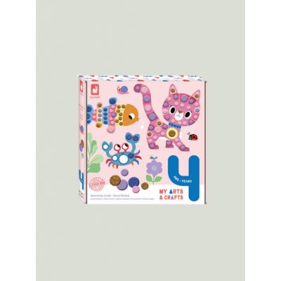 Janod My arts&crafts Okrúhle nálepky – Zboží Mobilmania