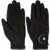 Jezdecká rukavice HKM rukavice Professional Nubuk černá