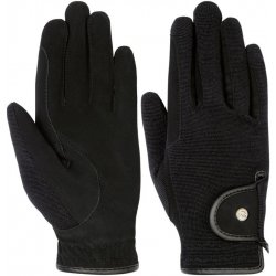 HKM rukavice Professional Nubuk černá