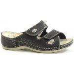 Santé DS/152 dámské vycházkové pantofle nero – Sleviste.cz