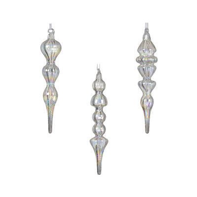 Kaeming Vánoční ozdoba ORNAMENT 18 cm transparentní 3 druhy KSD – Hledejceny.cz