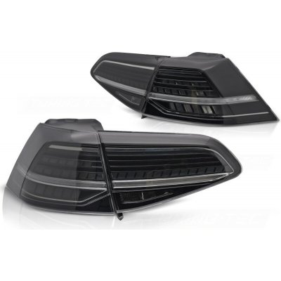 Zadní LED světla, světlomety, lampy VW Golf 7, 2013-2019, SEQ, kouřové – Hledejceny.cz