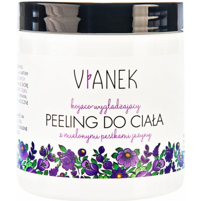 Vianek Moisturising vyhlazující tělový peeling s hydratačním účinkem s extraktem z černého kmínu 250 ml