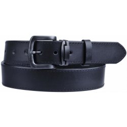 Penny Belts pánský kožený černý pásek 9-1-60 dlouhý