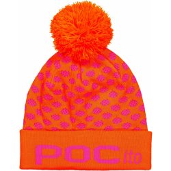 POC POCito Pom Pom Beanie fluorescent pink/fluorescent orange