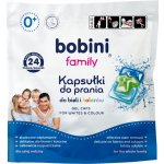 Bobini kapsle FAMILY 0+ na bílé i barevné prádlo 24 PD – Sleviste.cz
