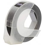 Kompatibilní páska s Dymo S0898130, 9mm x 3m, bílý tisk / černý podklad