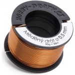 Hobby dráty manumi Měděný drát 0,5/50g – Sleviste.cz