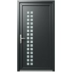 OknaDvereNaMiru.cz Vchodové dveře STYL 1410 ořech 100 x 200 cm – Hledejceny.cz