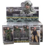 Voják se zbraní 9cm akční postavička Combat Heroes 2 druhy v krabičce – Zboží Dáma