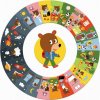 Puzzle Djeco Kulaté Gigant Medvídkův den 24 dílků