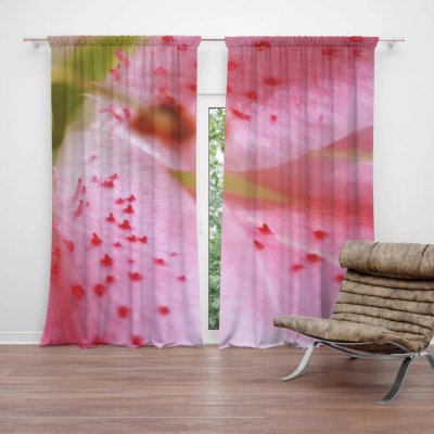 Závěsy Květ tulipánu: 2 ks - 140x250 cm - Sablio – Hledejceny.cz