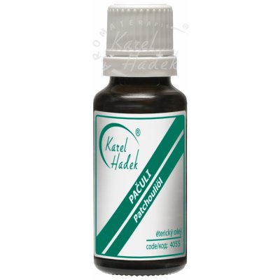 Karel Hadek Pačuli Éterický olej 20 ml – Hledejceny.cz