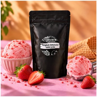 SnackAir Směs na zmrzlinu Jahoda 400 g – Hledejceny.cz