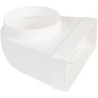 Dalap Redukce 90° z 150 mm na potrubí čtyřhranné 204 x 60 mm – Hledejceny.cz