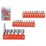 Sada bitů EXTOL PREMIUM 8819620 26 ks nástrčné hlavice 6-10mm – Zboží Dáma