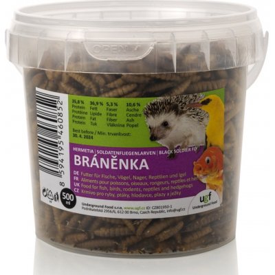 JUKO Bráněnka sušené larvy 500 ml – Zbozi.Blesk.cz