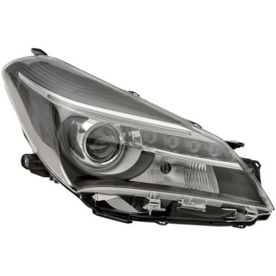 ACI TOYOTA YARIS 14- -17 přední světlo H7+XENON+LED hybrid (el. ovládané bez motorku) bez výbojky a – Zboží Mobilmania