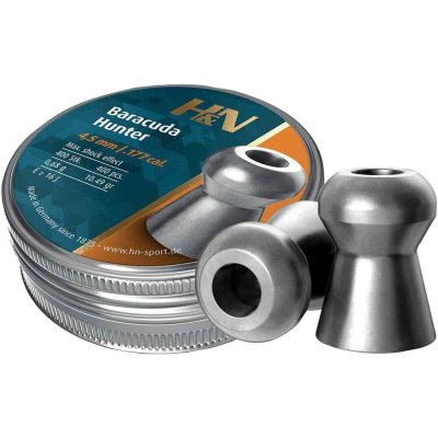 Diabolky H&N Baracuda Hunter 0,68 g 4,5 mm 400 ks s dutinkou – Zboží Dáma