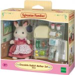 Sylvanian Families Set Maminka čokoládových králíčků s ledničkou – Zboží Mobilmania