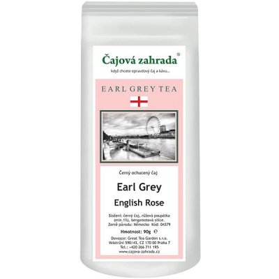 Čajová zahrada Earl Grey English Rose černý ochucený čaj černý čaj 500 g – Zboží Mobilmania