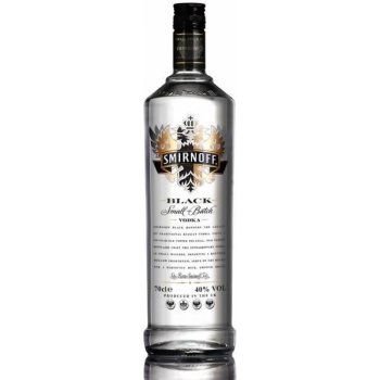 Smirnoff Black 0,7 l (holá láhev)