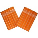 Sleep-well Pozitiv 50x70 cm oranžová/bílá 3 ks – Sleviste.cz